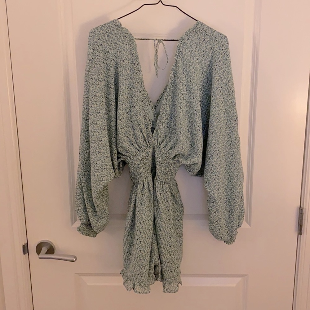 Romper! Suddle pattern. From a local boutique but brand is Storia.
